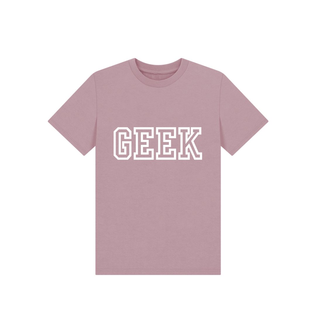 Mauve Printed Kids T-Shirt