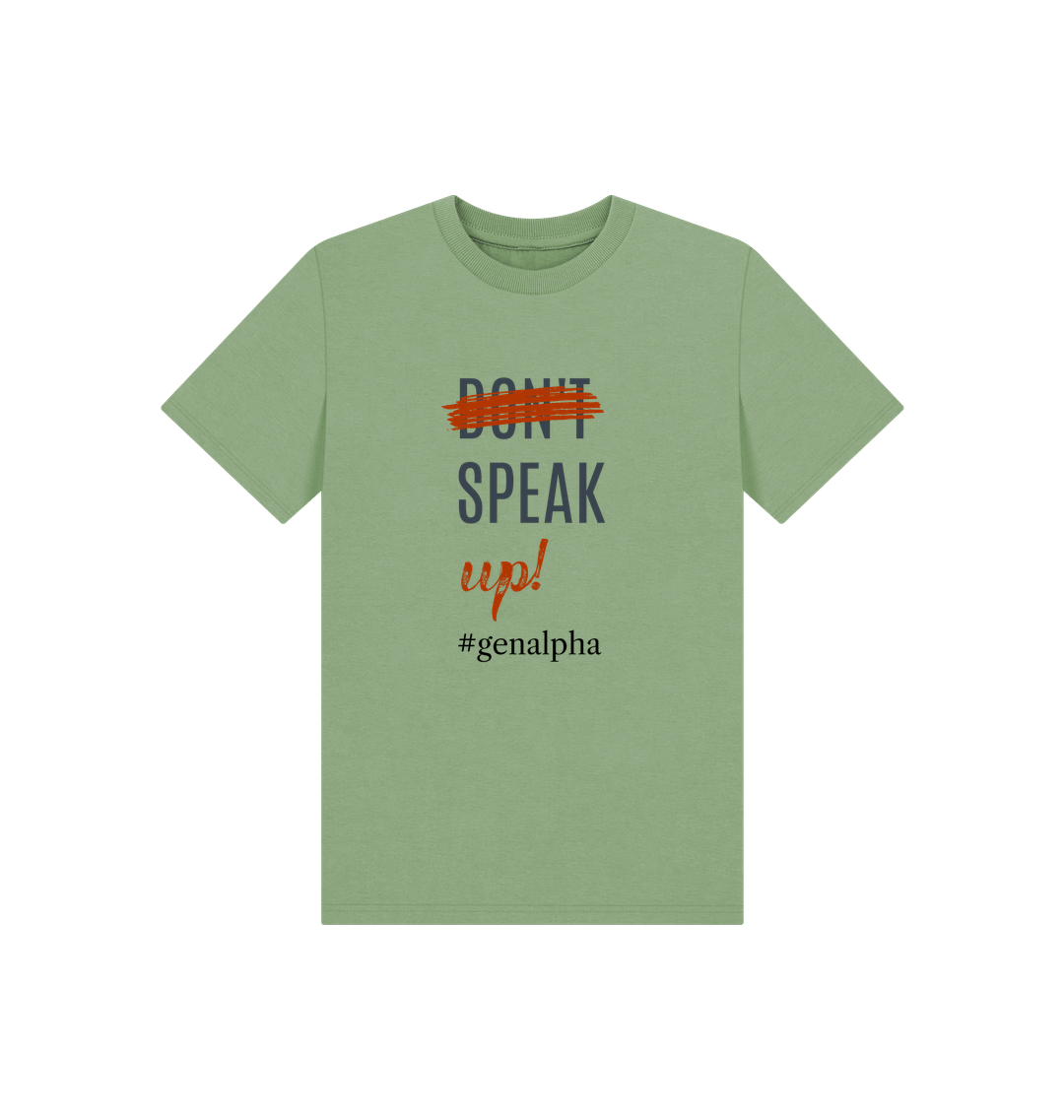 Sage Printed Kids T-Shirt