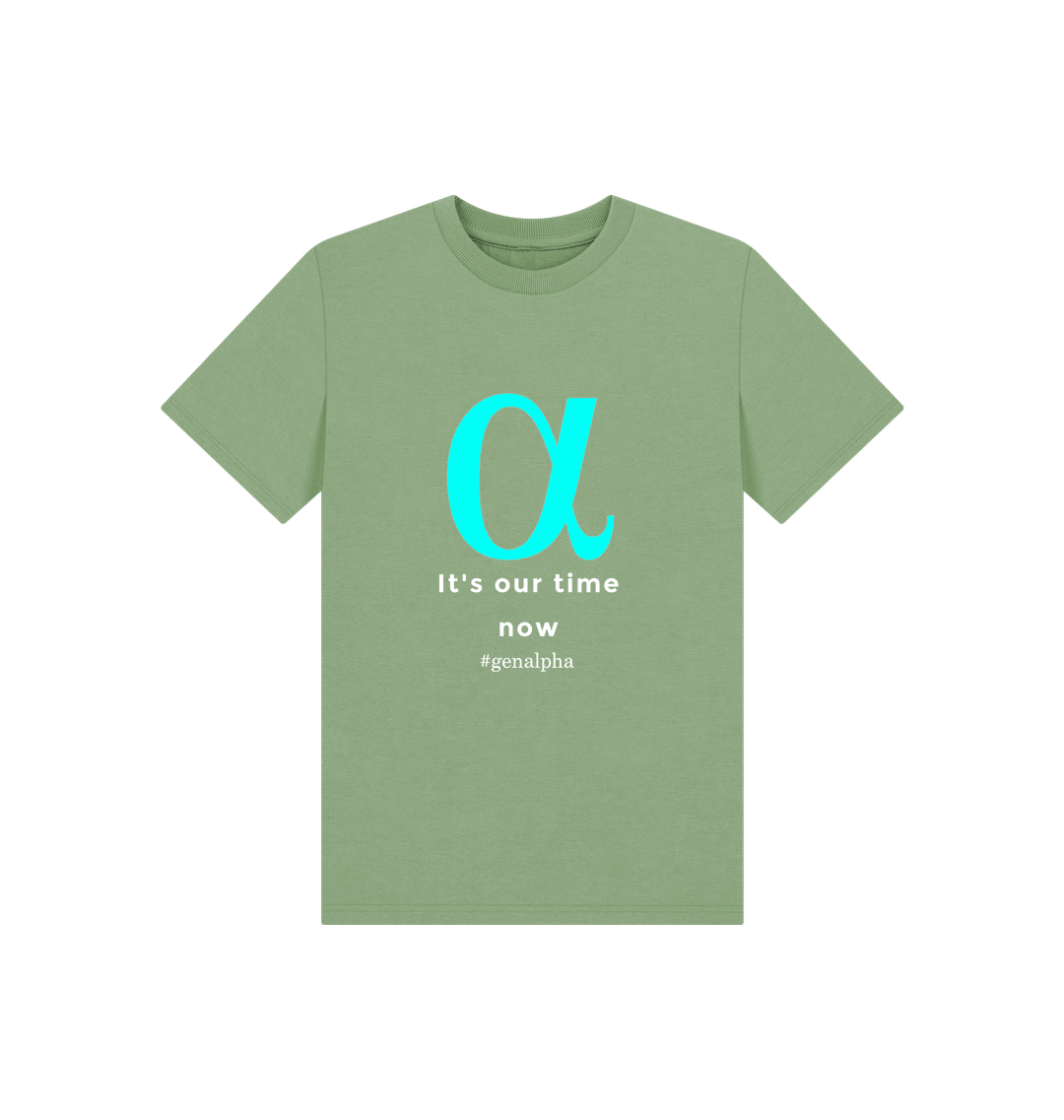 Sage Printed Kids T-Shirt