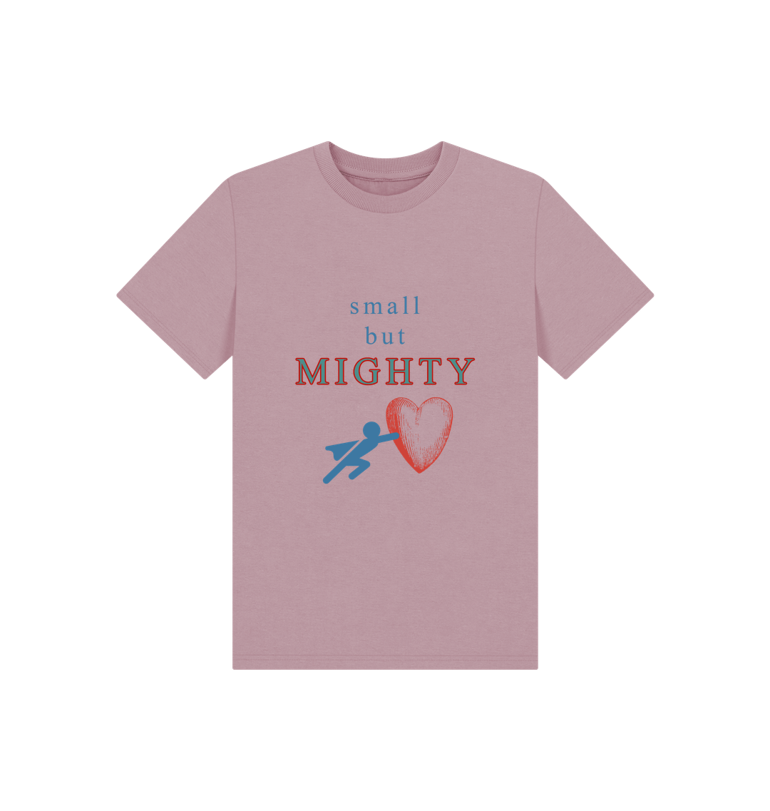 Mauve Printed Kids T-Shirt