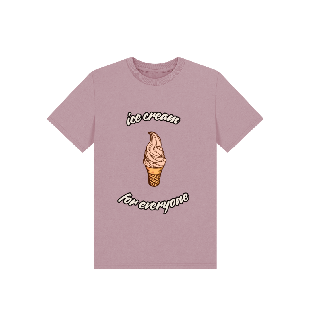 Mauve Printed Kids T-Shirt