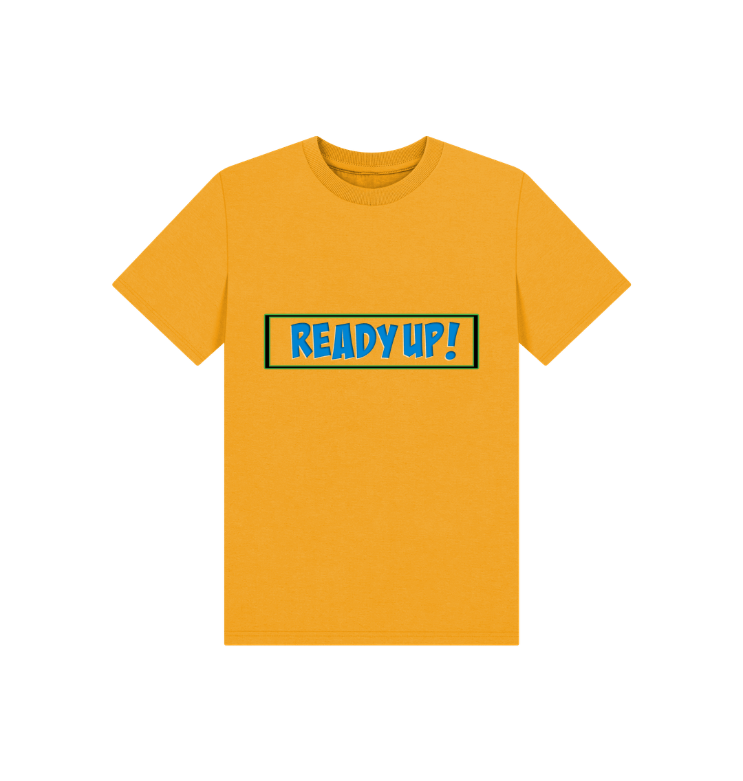 Mustard Printed Kids T-Shirt