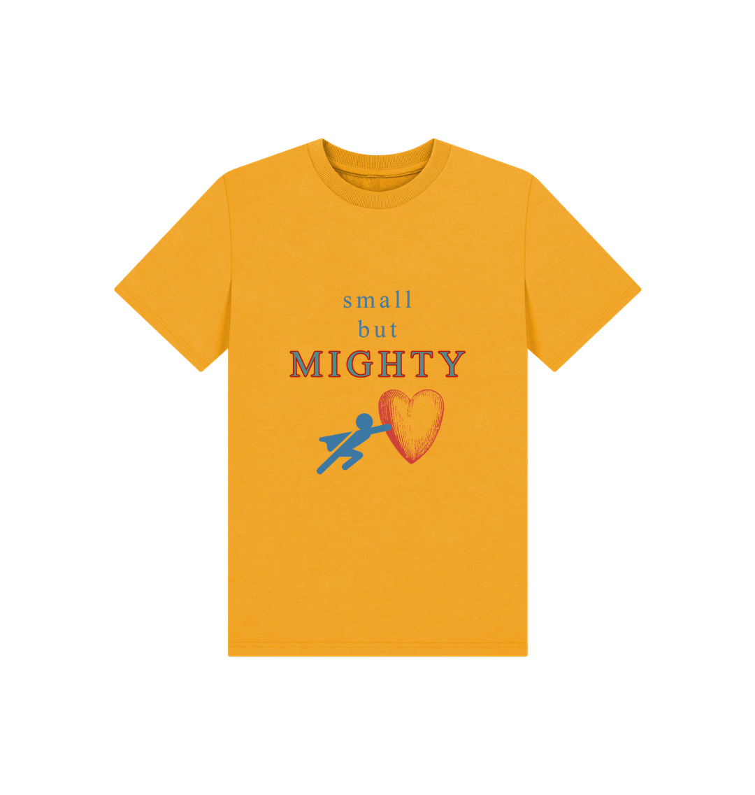 Mustard Printed Kids T-Shirt
