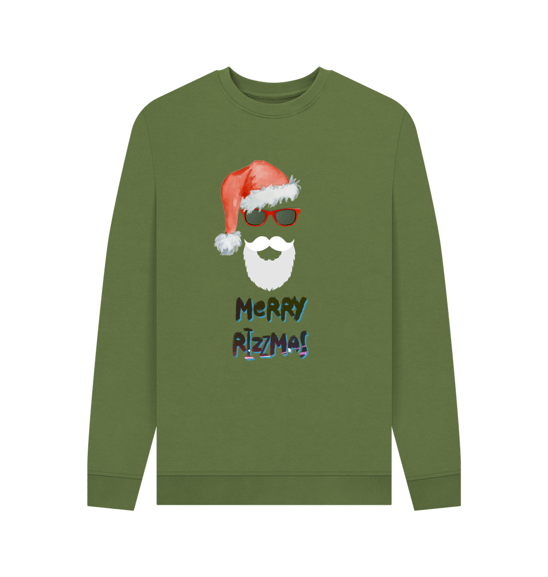 Khaki Merry Rizzmas - Adult Christmas Sweater