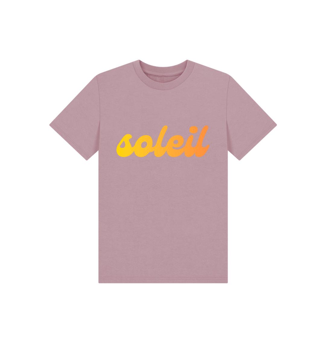 Mauve Printed Kids T-Shirt