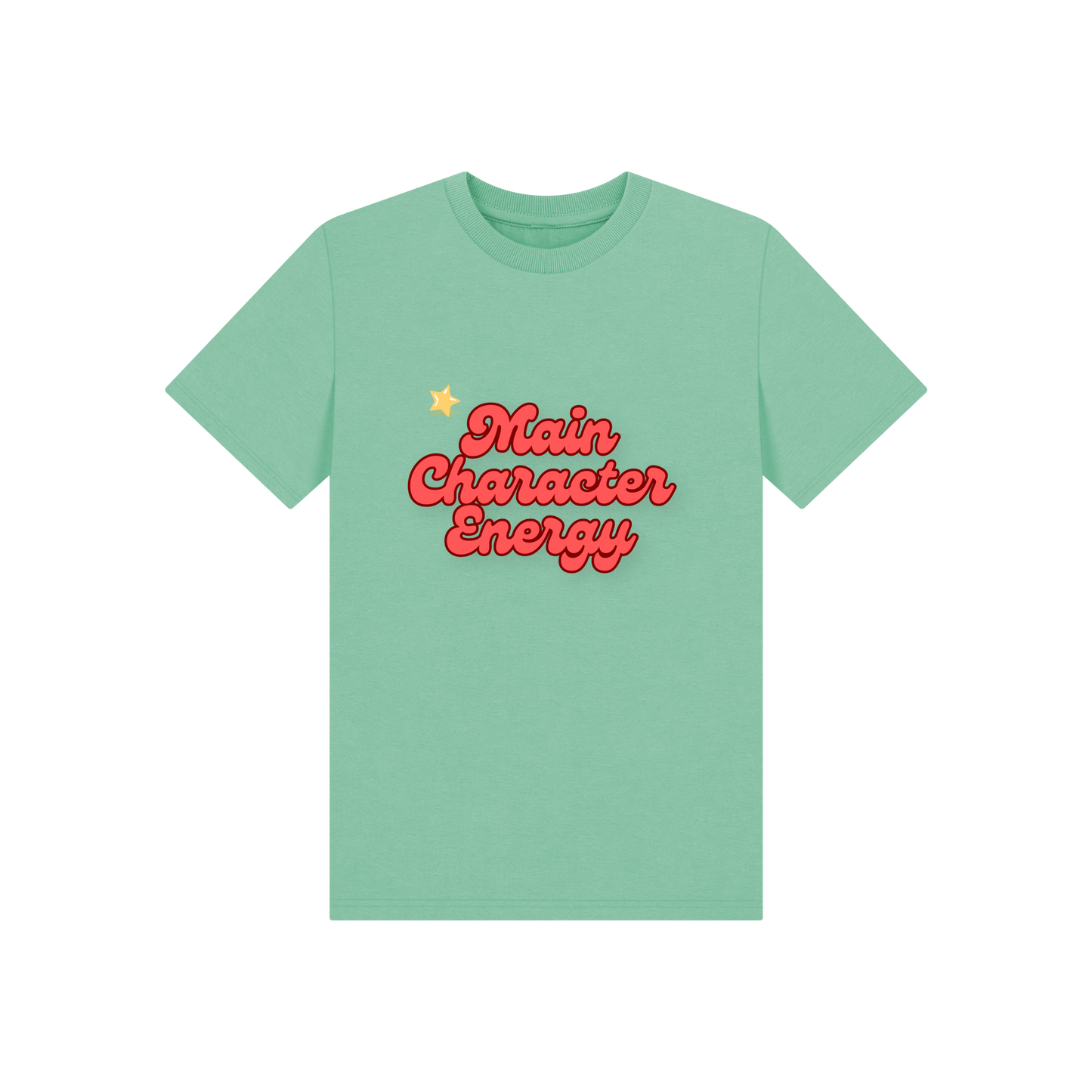 Peppermint Printed Kids T-Shirt Front