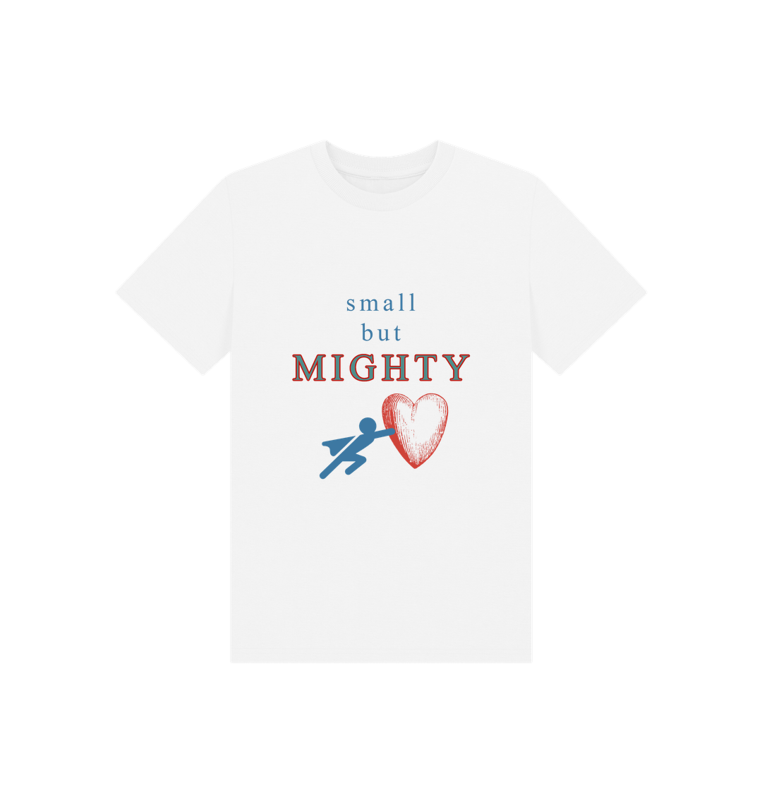 White Printed Kids T-Shirt