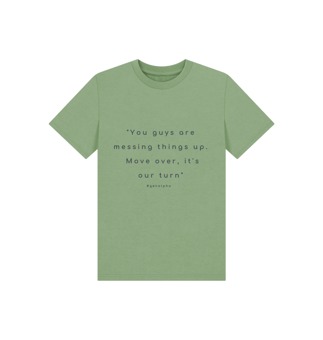 Sage Printed Kids T-Shirt