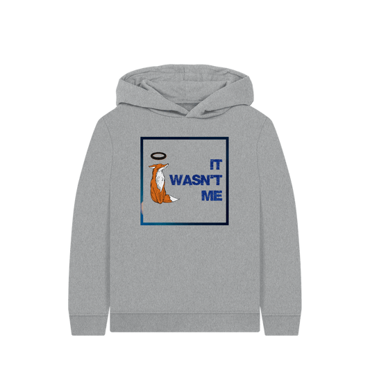 Athletic Grey It Wasn't Me - Hoodie