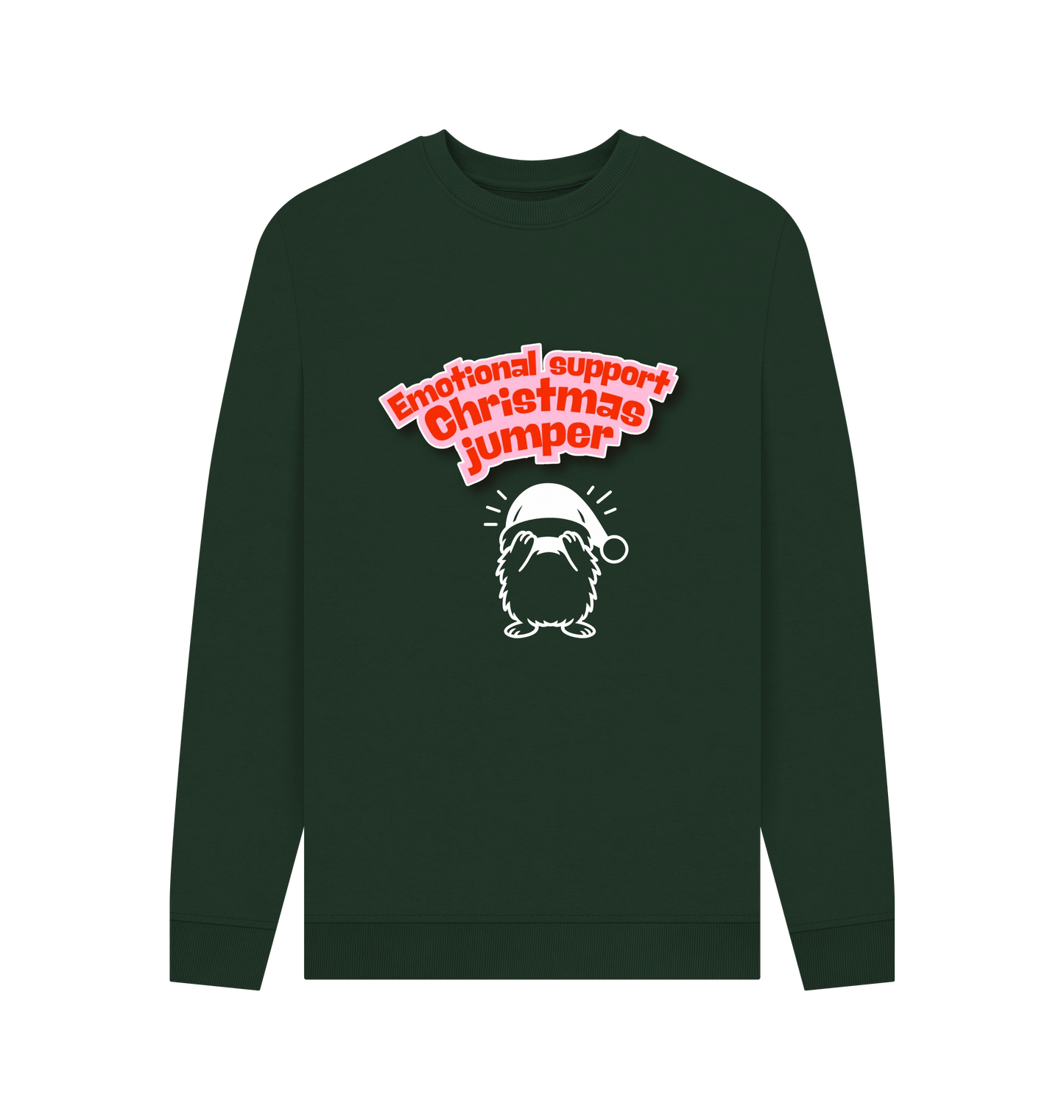 Evergreen Printed Sweater Front