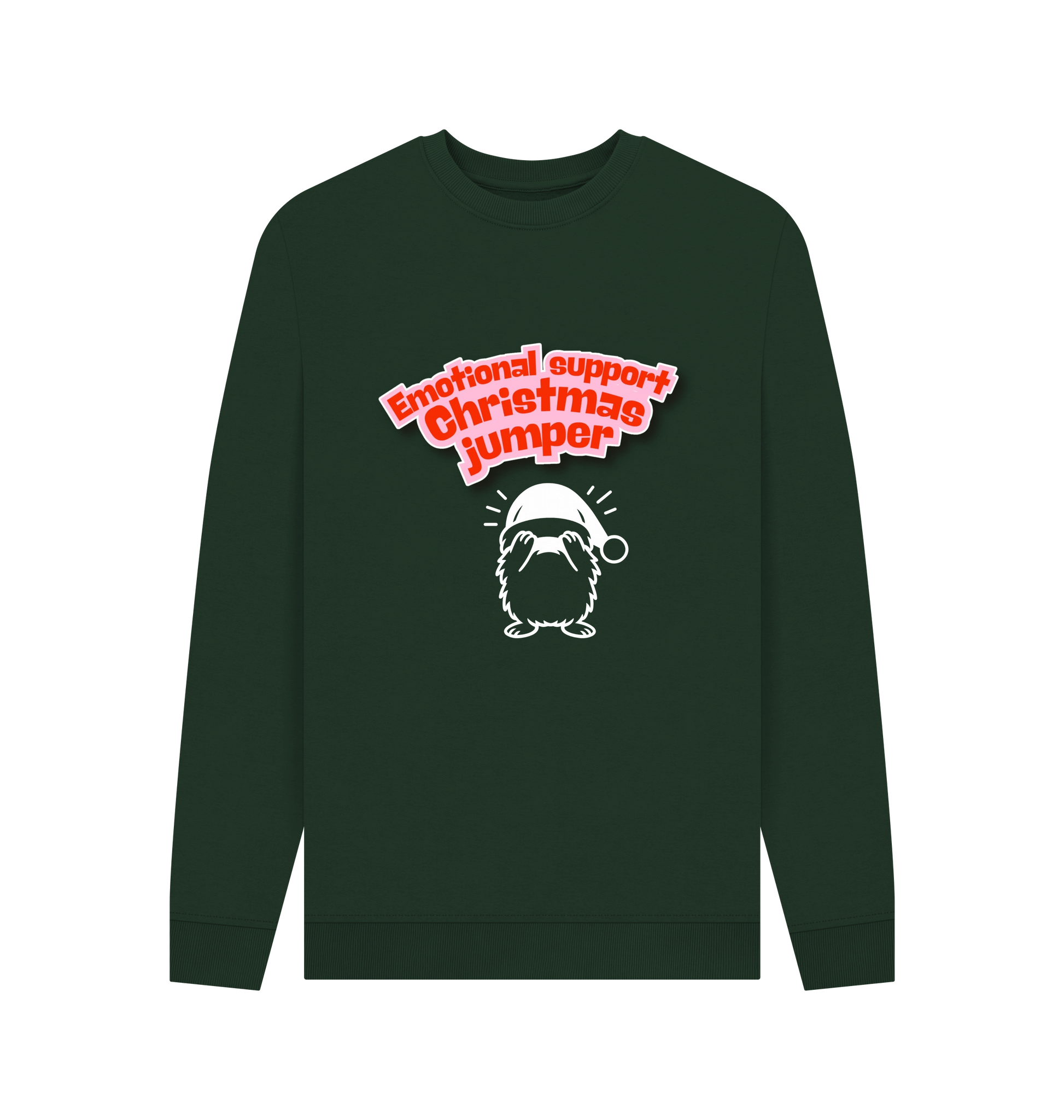 Evergreen Printed Sweater Front