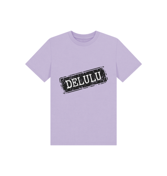 Soft Lilac Printed Kids T-Shirt