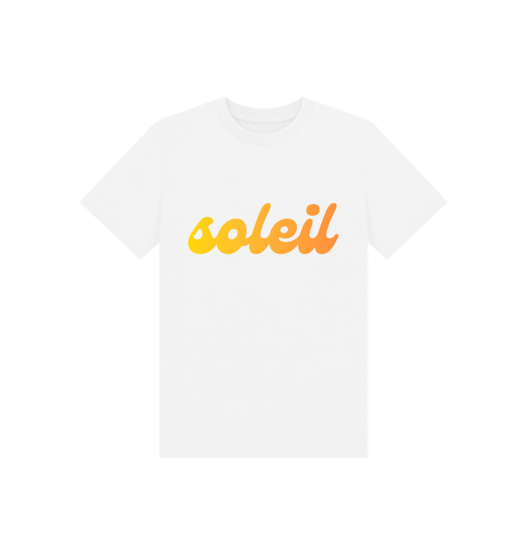White Printed Kids T-Shirt