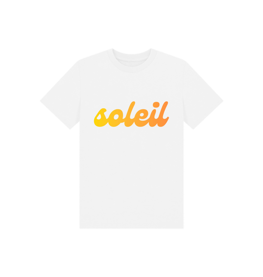 White Printed Kids T-Shirt