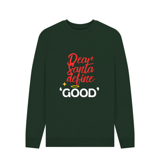 Evergreen Printed Sweater Front