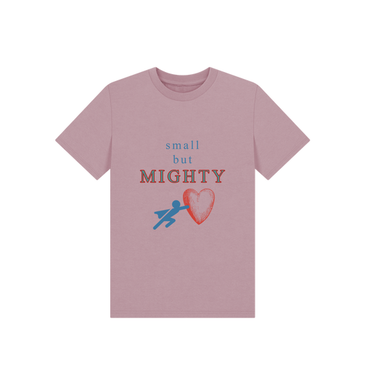 Mauve Printed Kids T-Shirt