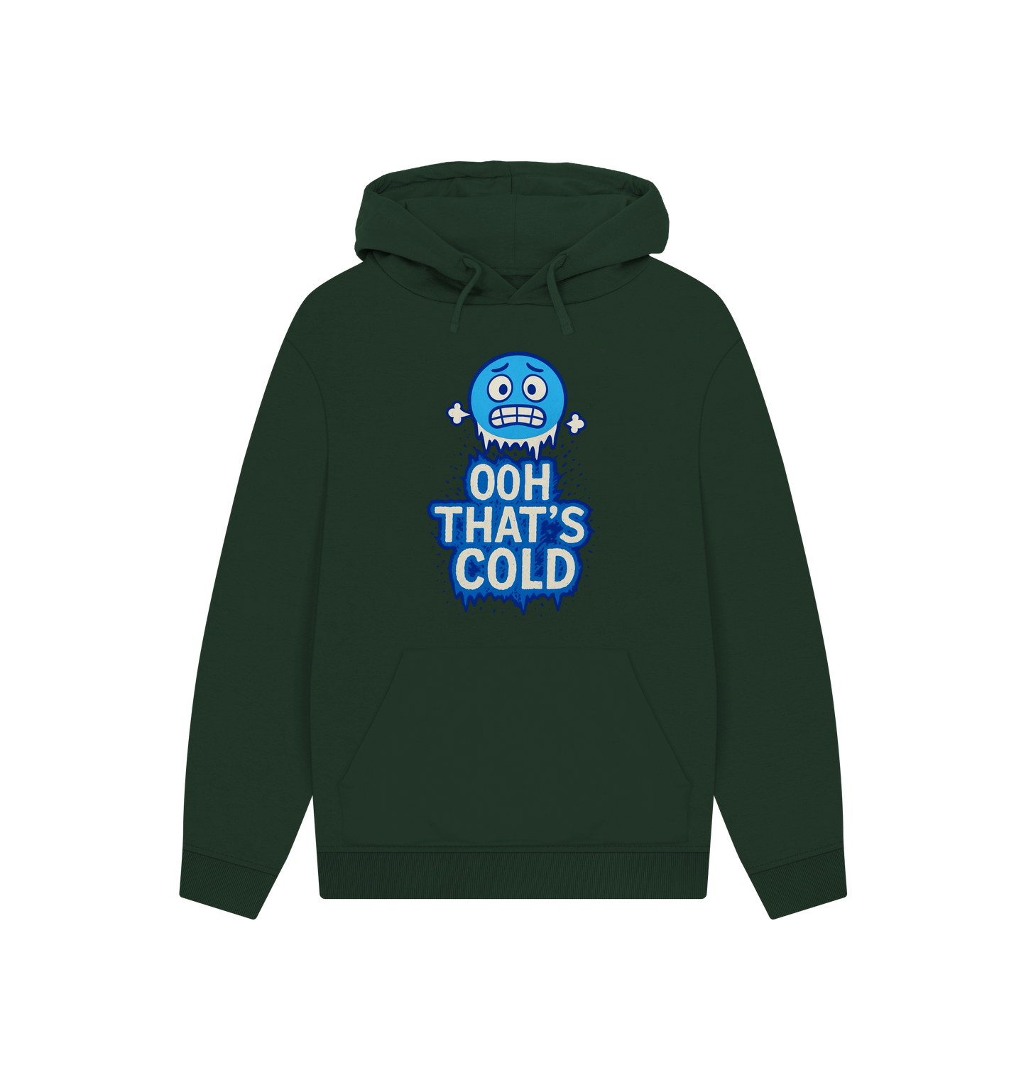 Evergreen Printed Hoody Front