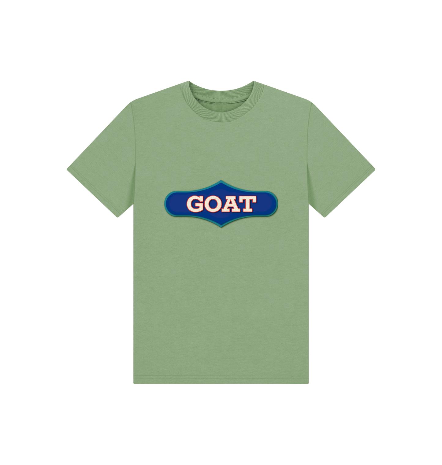 Sage Printed Kids T-Shirt Front