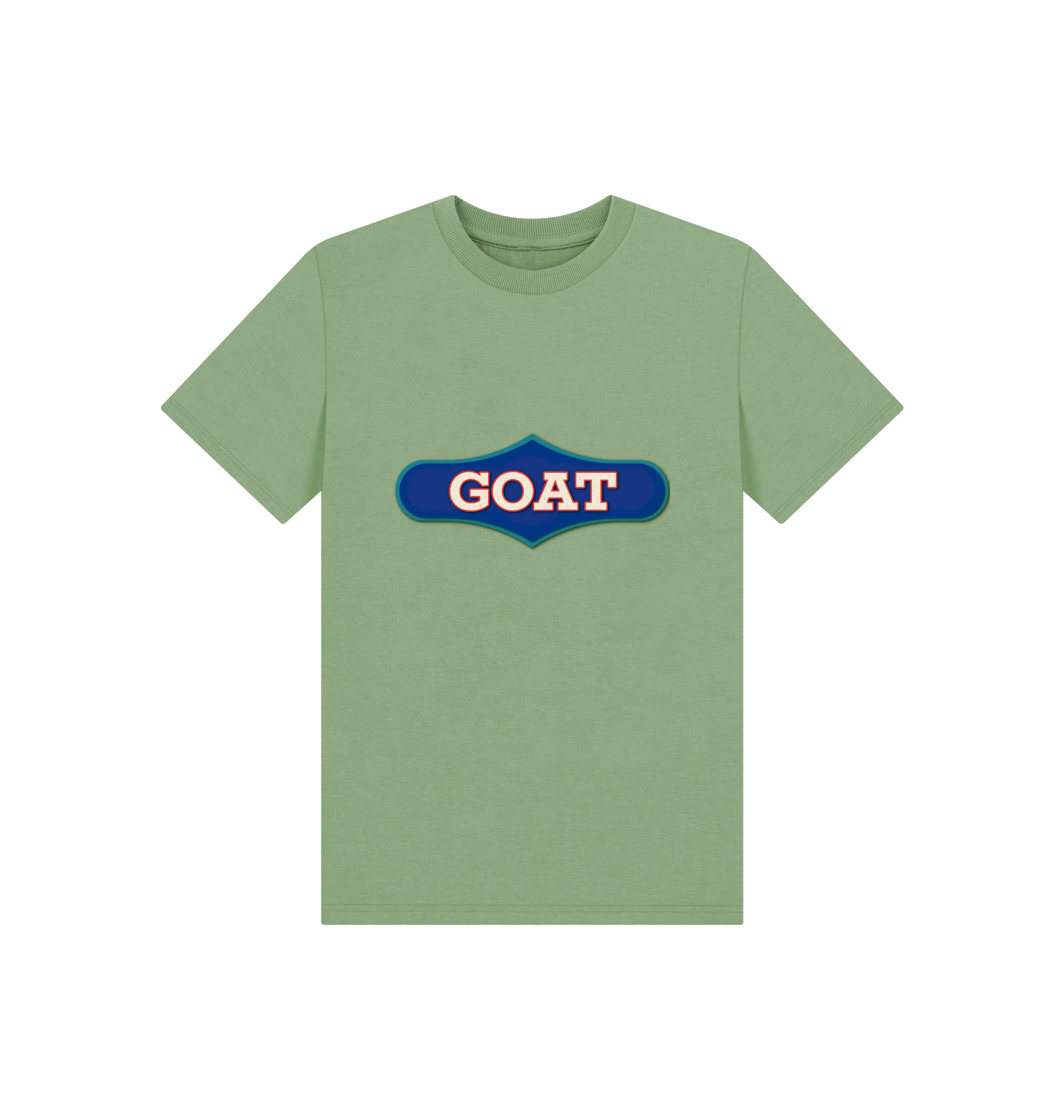 Sage Printed Kids T-Shirt Front