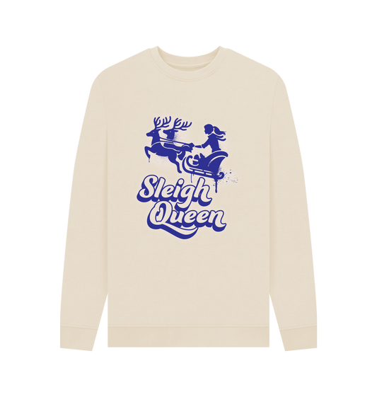 Oat Printed Sweater Front