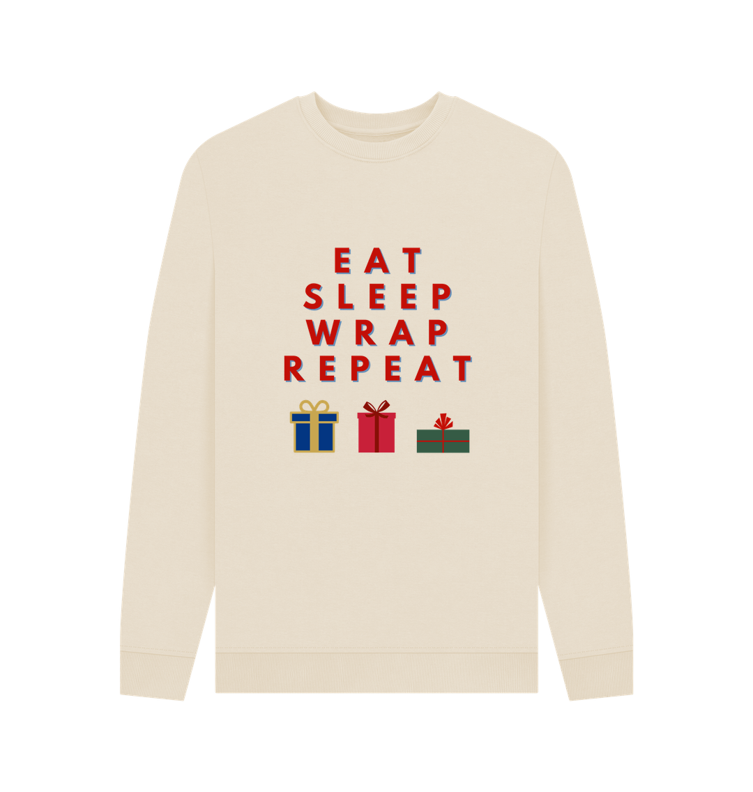 Oat Printed Sweater Front