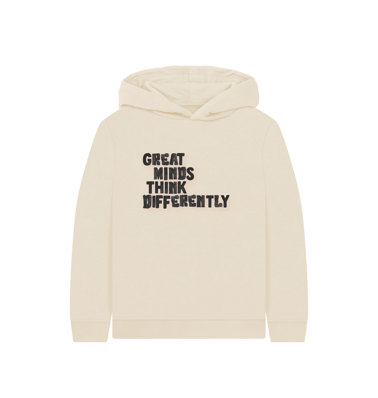 Oat Printed Kids Hoodie Front