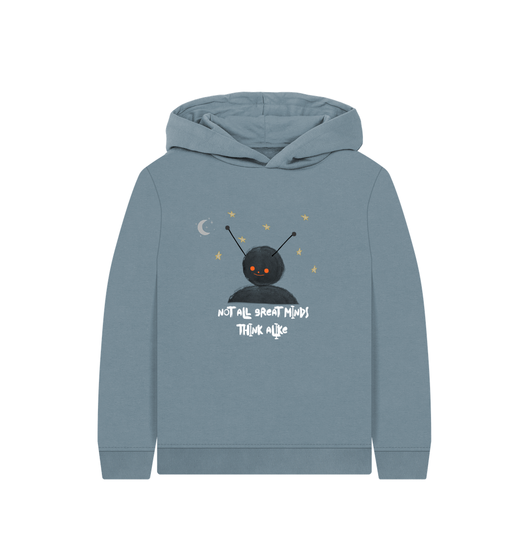 Stone Blue Great Minds - Hoodie