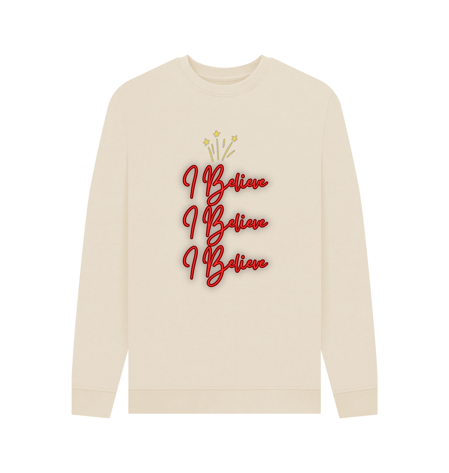 Oat Printed Sweater Front