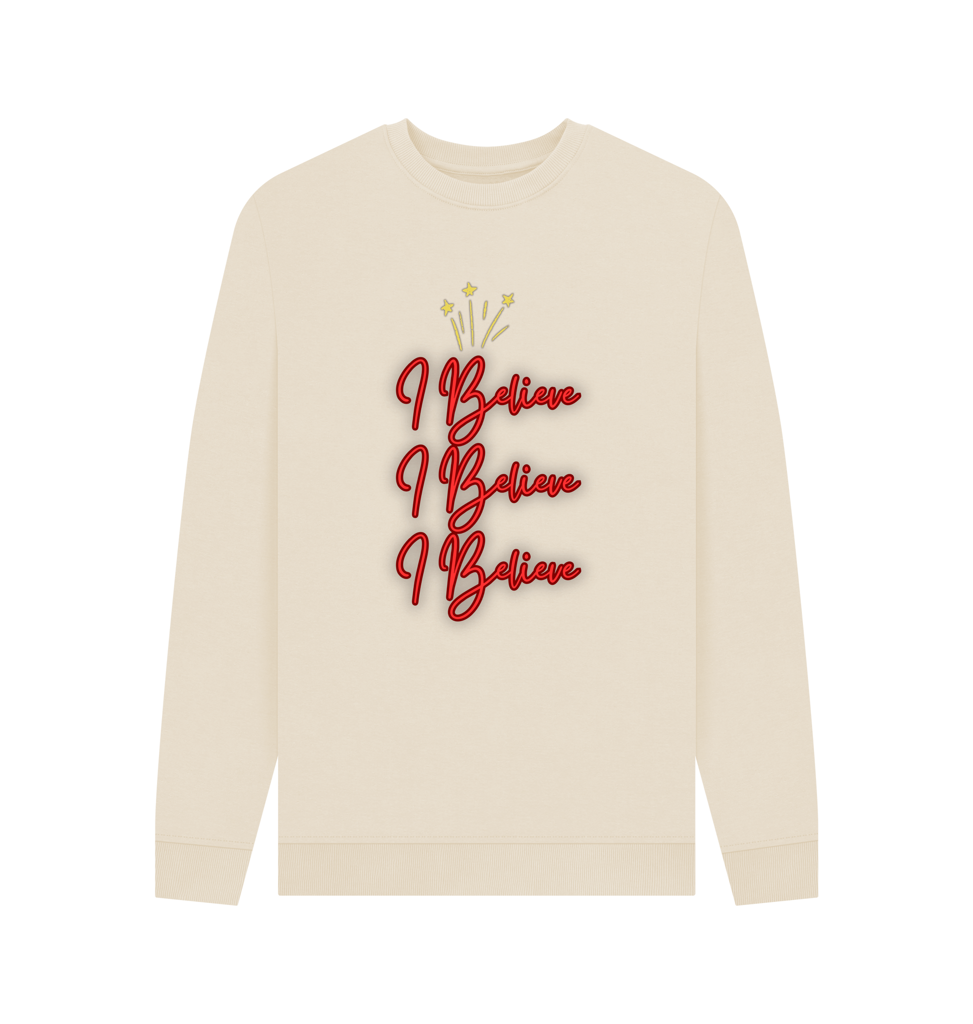 Oat Printed Sweater Front