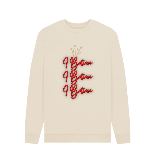 Oat Printed Sweater Front