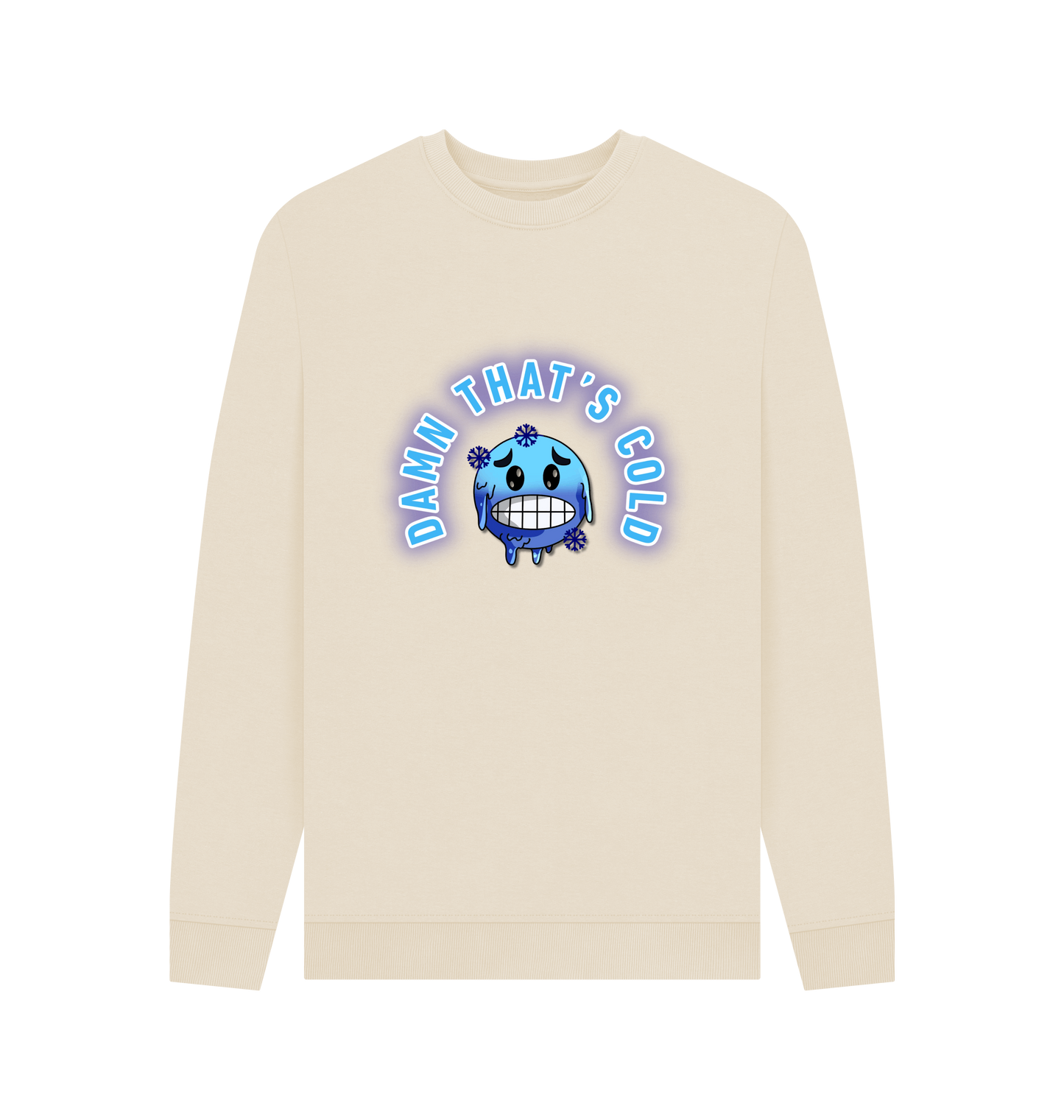 Oat Printed Sweater Front