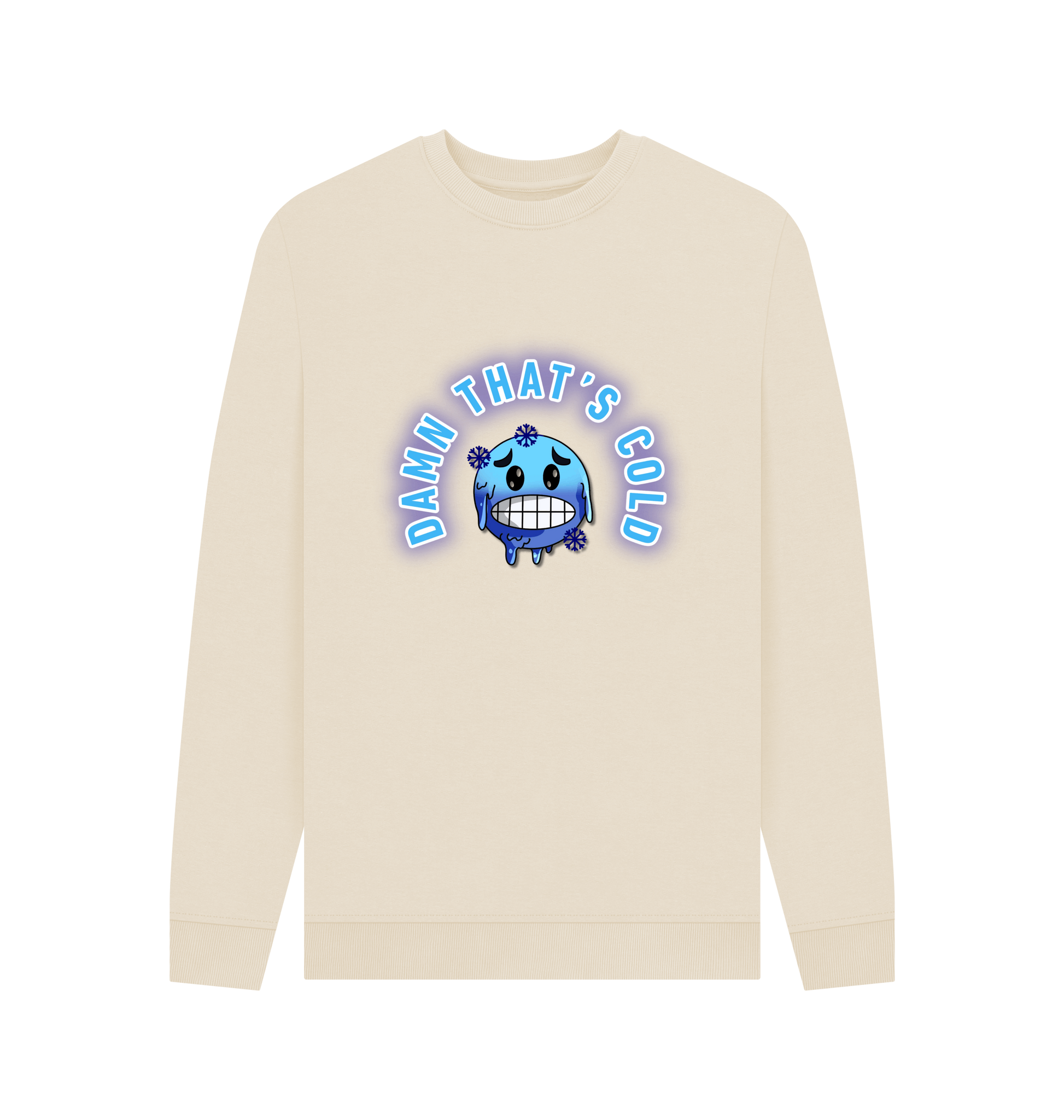 Oat Printed Sweater Front