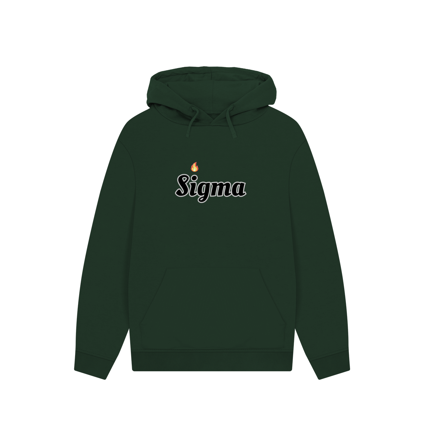Evergreen Printed Hoody Front