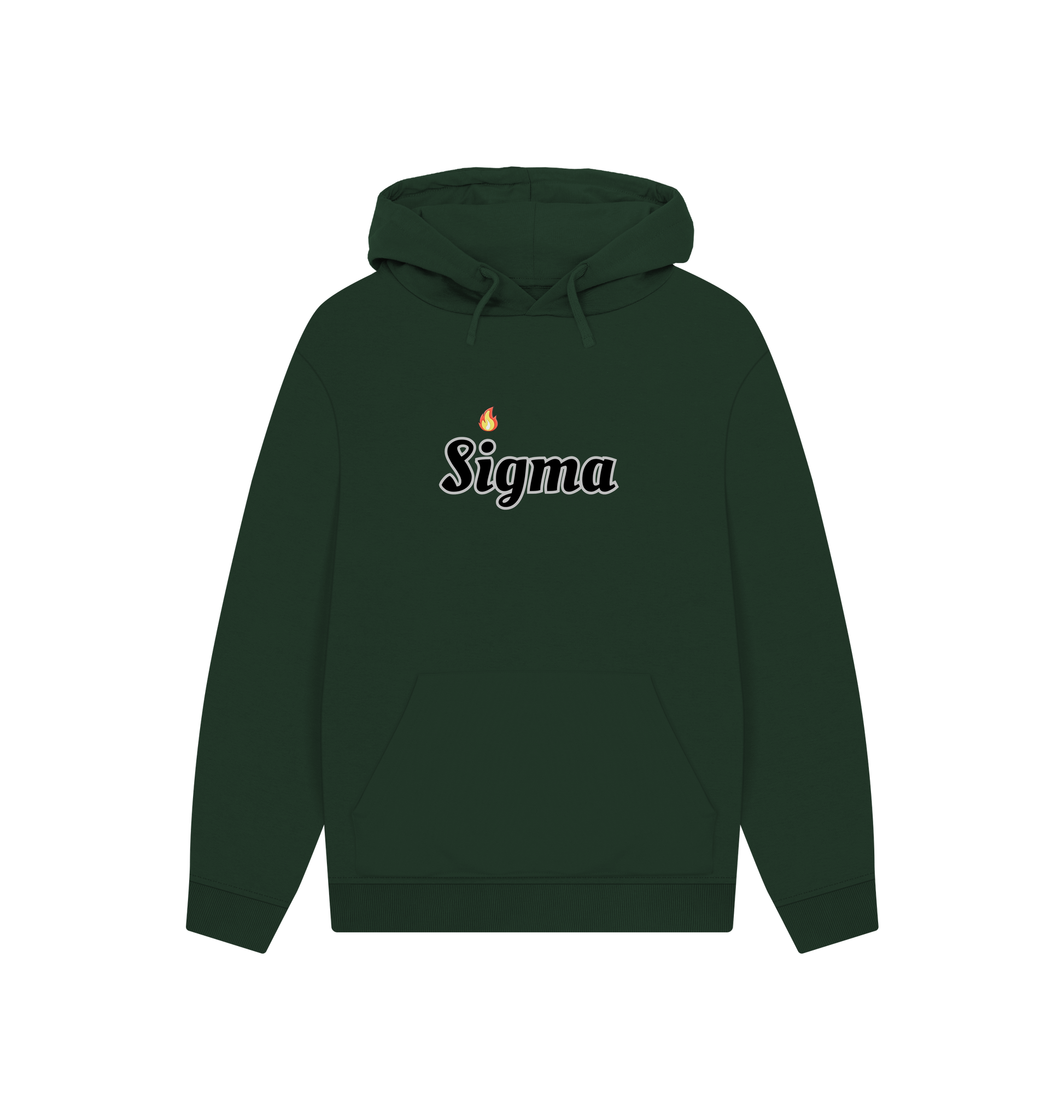 Evergreen Printed Hoody Front