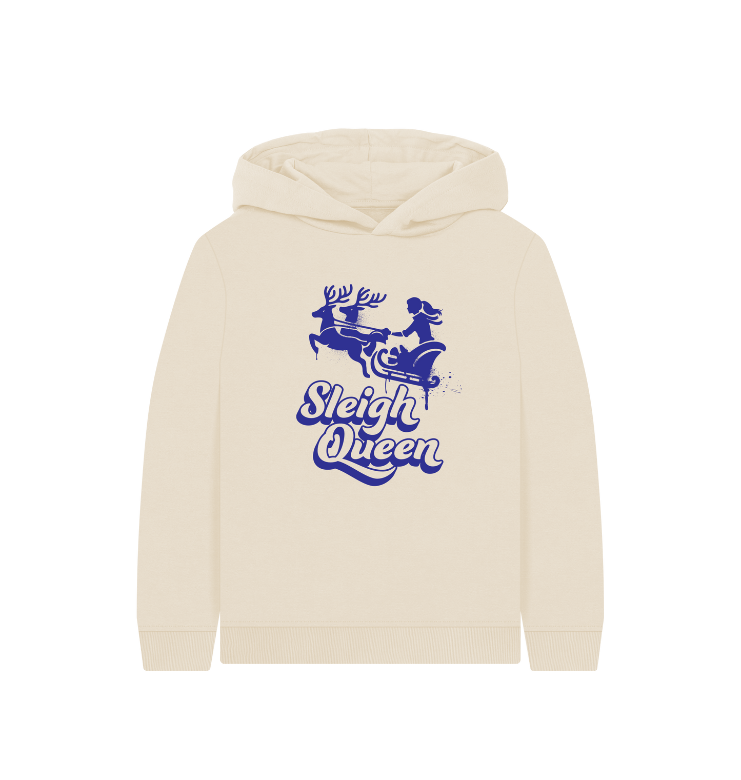 Oat Printed Kids Hoodie Front