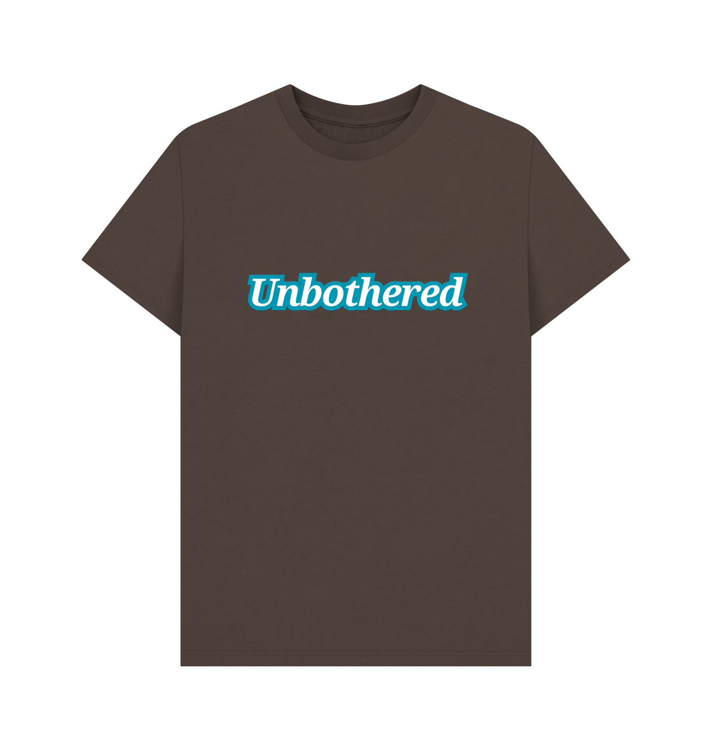 Chocolate Printed T-shirt Front