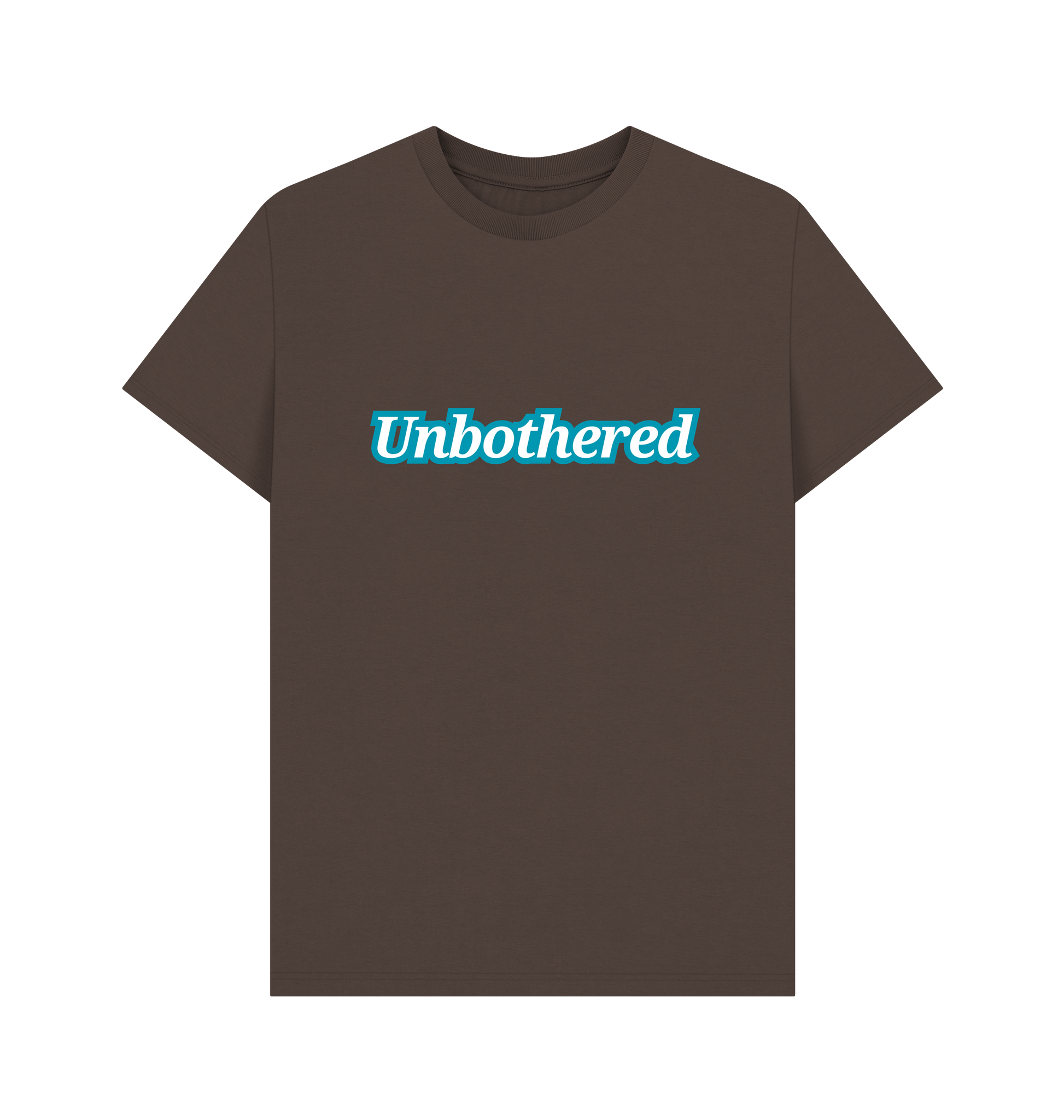 Chocolate Printed T-shirt Front