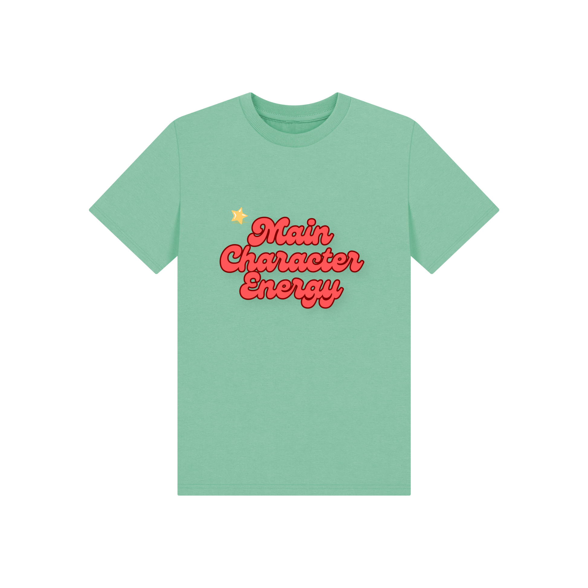 Peppermint Printed Kids T-Shirt Front