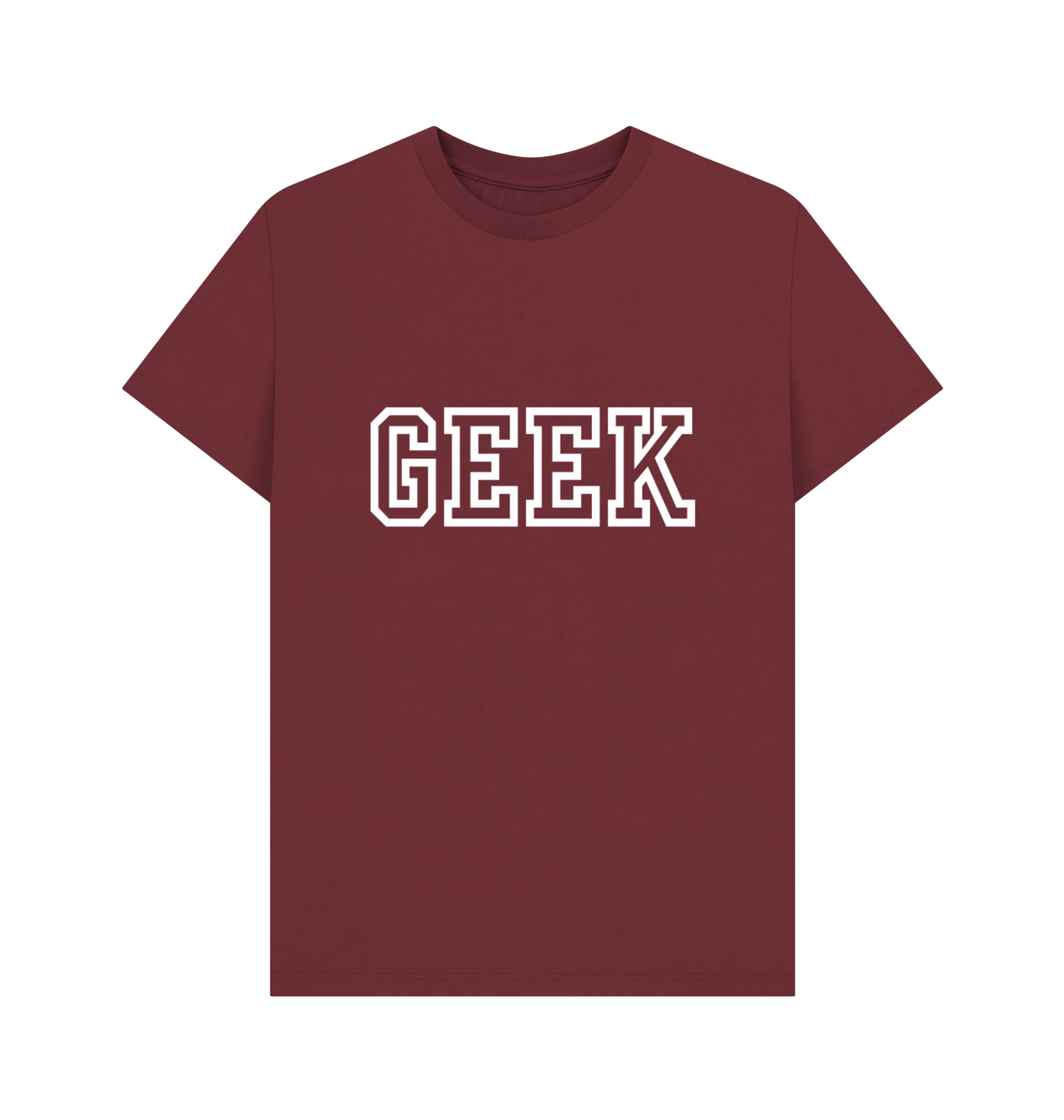 Red Wine Printed T-shirt Front