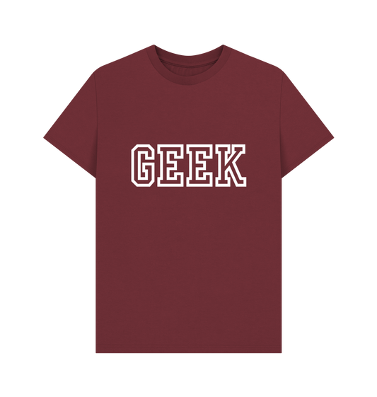 Red Wine Printed T-shirt Front